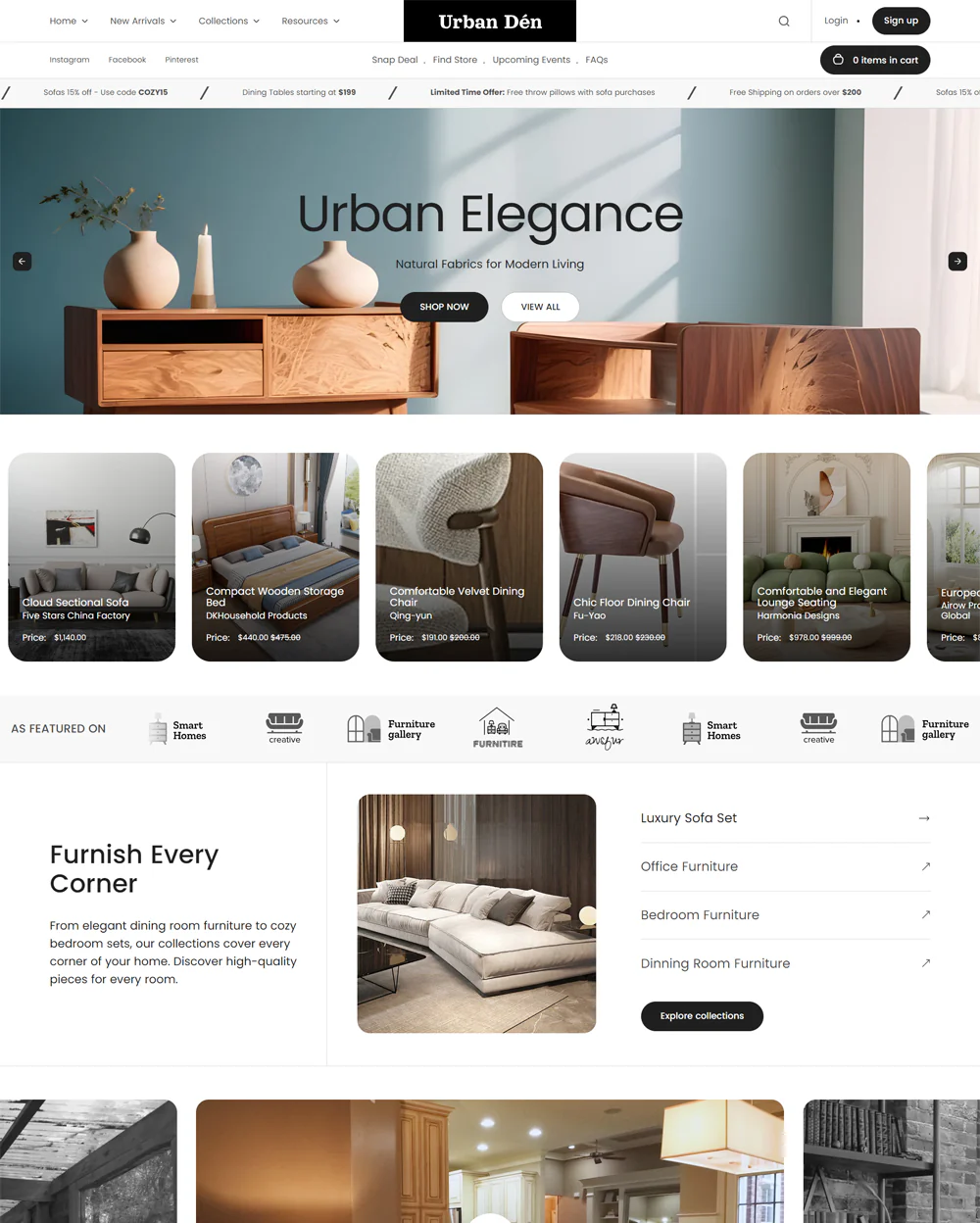 Shopify store illustration